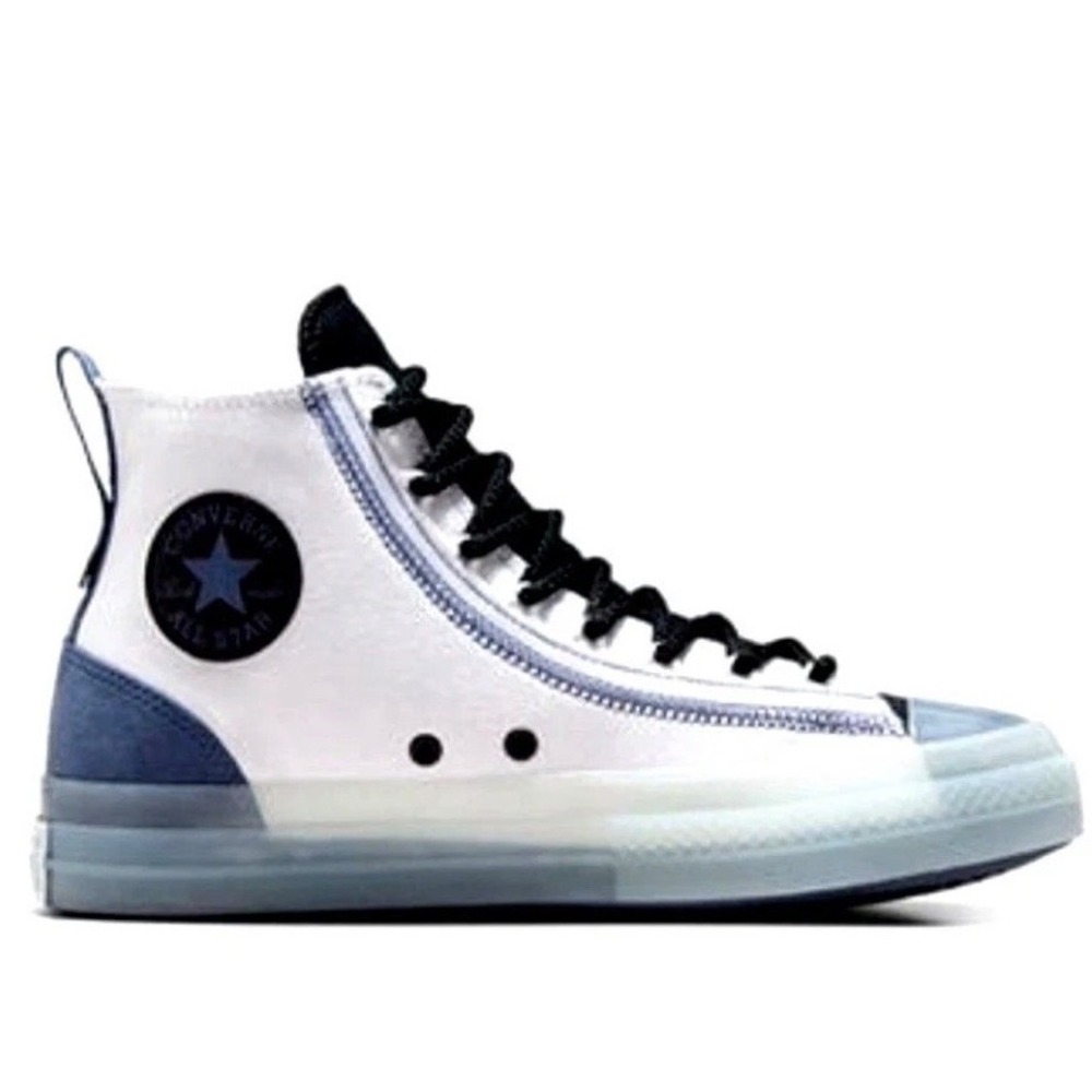 Converse Chuck Taylor All Star CX Explore White Black Blue Womens Size 7.5 NEW